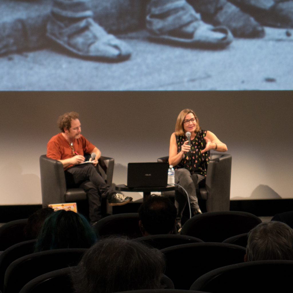 Rencontre avec Ana Martín Morán à la Cinémathèque de Toulouse. Source : L'Écran